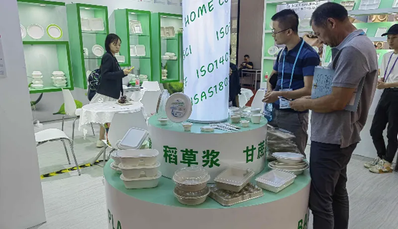 400.000 Quadratmeter gro&szlig;e Ausstellung ist Zeuge der gr&uuml;nen Transformation! Biologisch abbaubares Geschirr f&uuml;hrt mit technologischen Durchbr&uuml;chen die globale &bdquo;Bambus-f&uuml;r-Plastik&ldquo;-Welle an