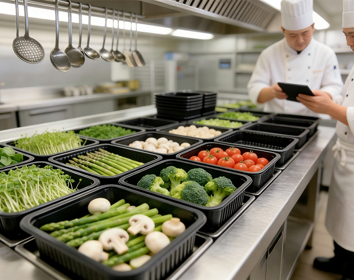 Solving the problem of fruit/vegetable loss by preserving freshness and color while preventing wilting.